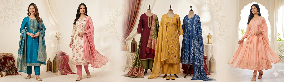 Salwar Kurta with Dupatta