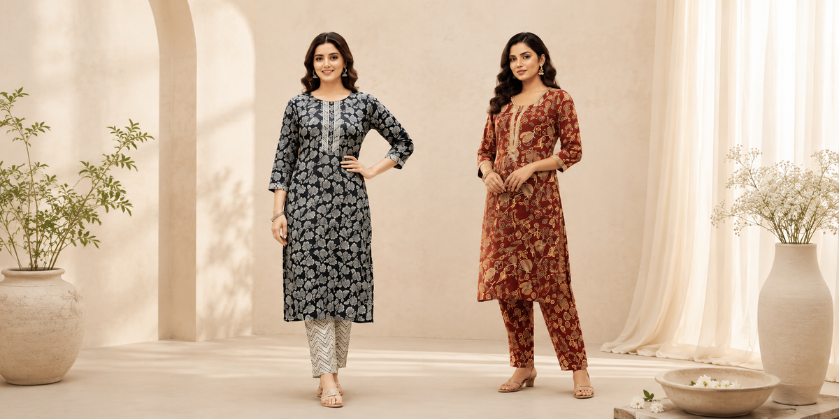 Kurti Pant Set