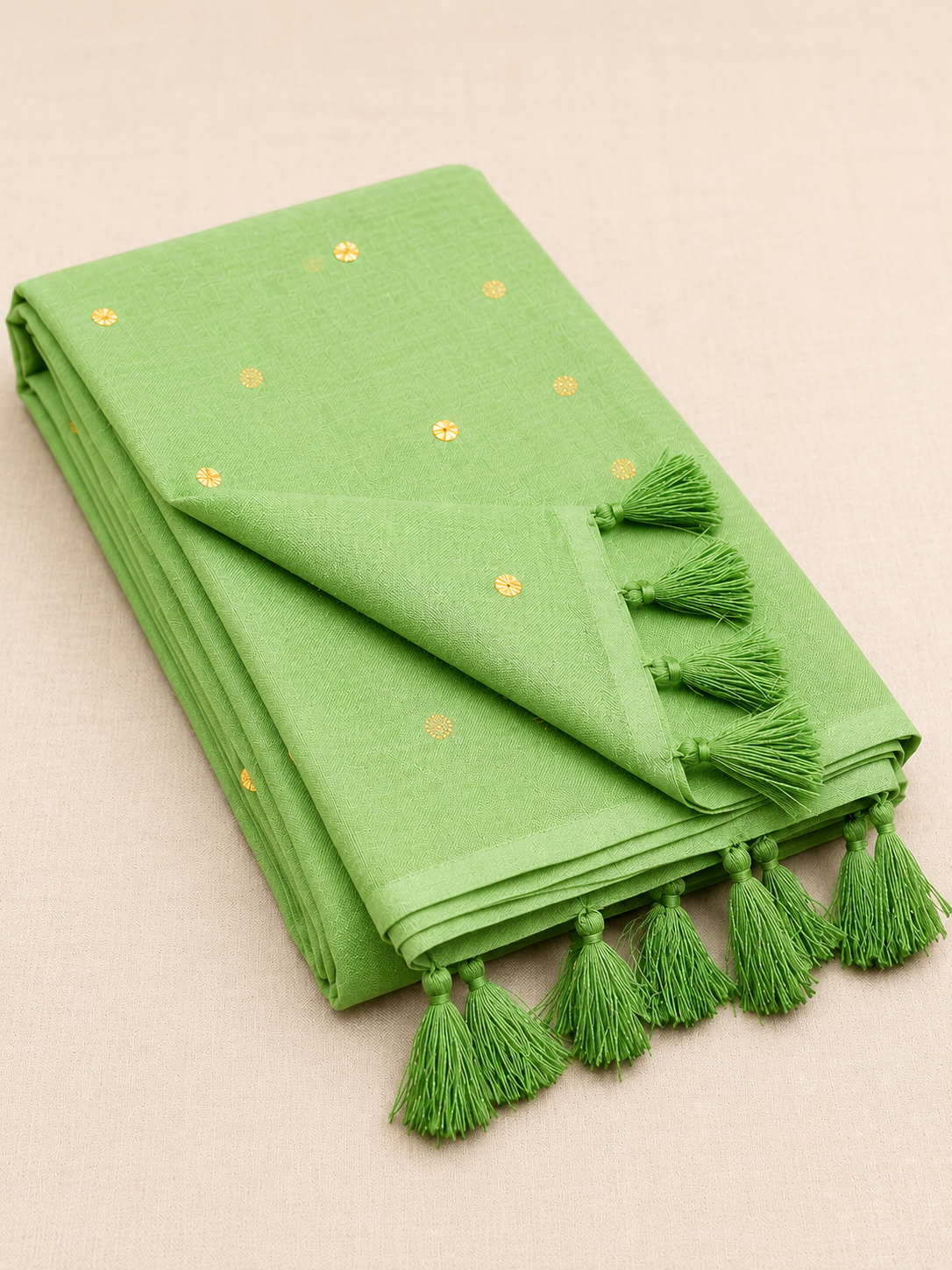 Cotton Khadi Ginni saree