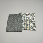 Flower Printed Kurti with matching bottom