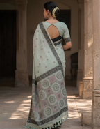 The Jamdani Heritage Saree
