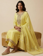 Zeenat Sunshine Cotton Suit Set