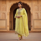 Zeenat Sunshine Cotton Suit Set