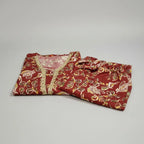 Maroon Cotton Kurti Pant set