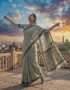The Jamdani Heritage Saree